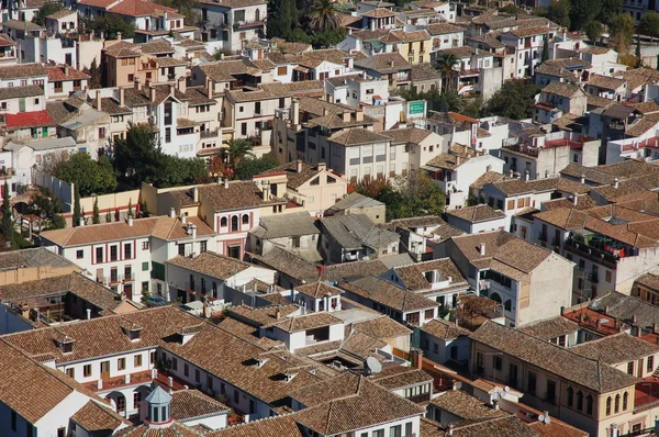 Vista sobre Granada, España, Europa —  Fotos de Stock