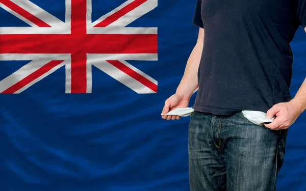Влияние рецессии на молодых людей и общество в Новой Зеландии — стоковое фото