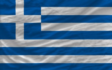 arka plan için Yunanistan'ın dalgalı ulusal bayrak tamamlamak