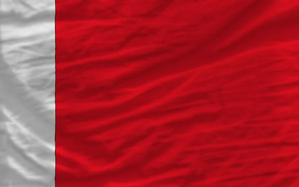 Volledige Wave nationale vlag van Bahrein voor achtergrond — Stockfoto