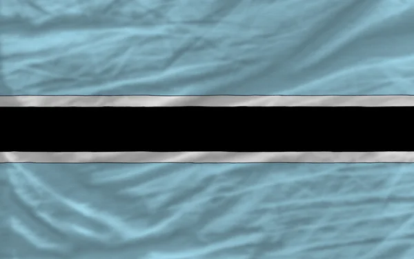 完全な振られる国旗のボツワナの背景 — ストック写真