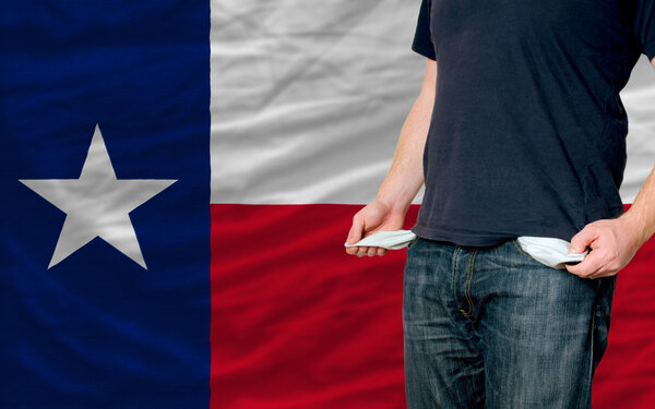 Recession impact on young man and society in american state of s