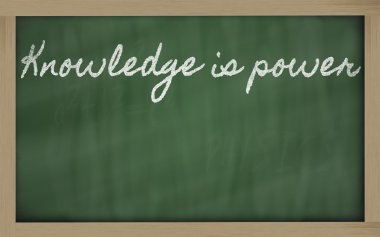 ifade - bilgi güçtür - yapmak için her türlü alır bir