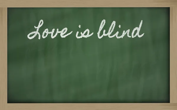 Expressão - O amor é cego — Fotografia de Stock