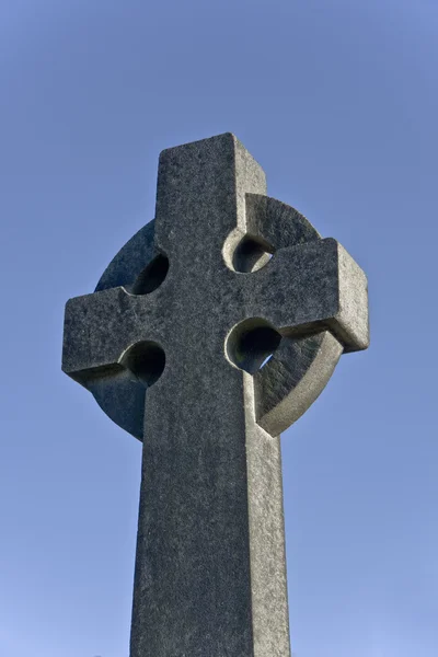 stock image Roughly-cut stone cross