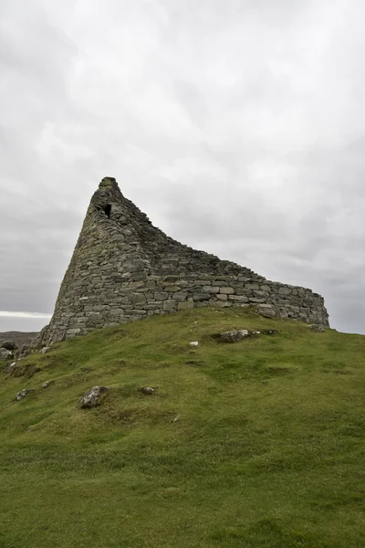Стародавні кам'яні житла в Шотландії — стокове фото