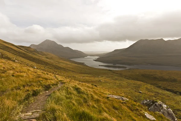 Krajobrazu wiejskiego w północnej Szkocji — Zdjęcie stockowe