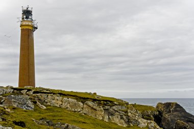 İskoçya'da deniz feneri