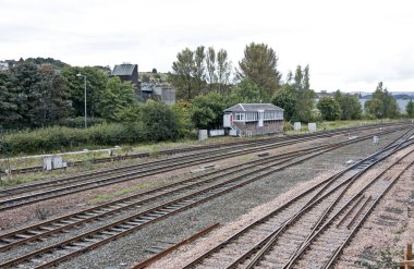 İskoçya'da tren