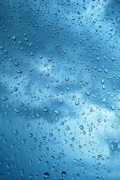Gotas de chuva — Fotografia de Stock