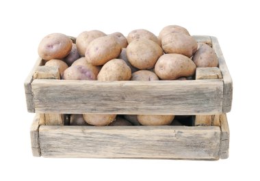 Potato box clipart