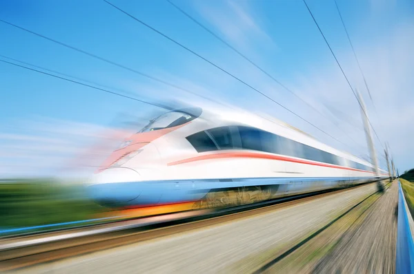 Швидкісний потяг — стокове фото