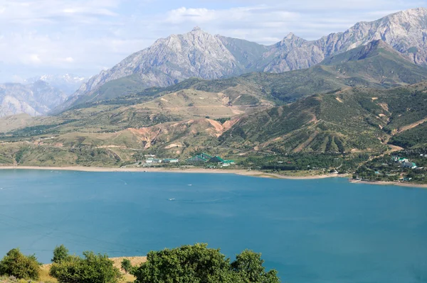 stock image View of the Mountain lake Chervak