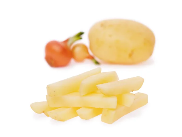 Ziemniaki frytki — Zdjęcie stockowe