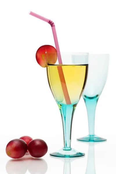 Cocktail still life with colored glass — Stock Photo, Image