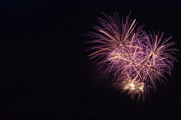 stock image Beautiful fireworks