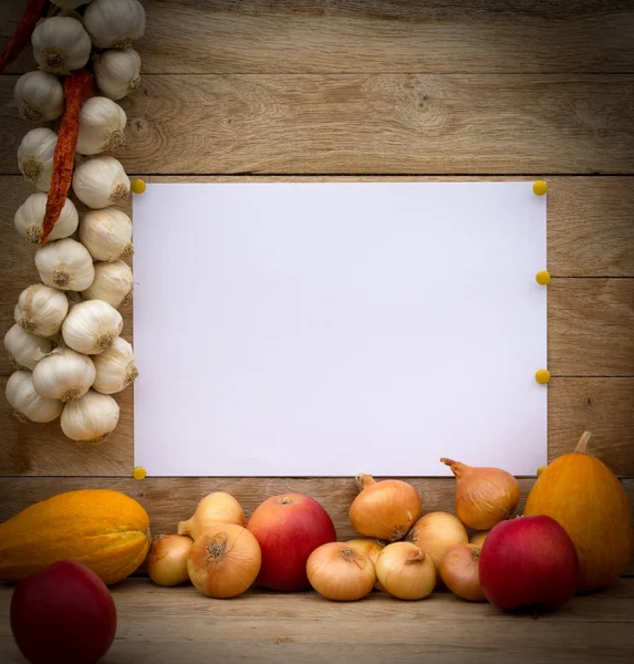 Empty list for message — Stock Photo, Image