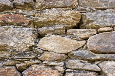 Old stone wall clipart