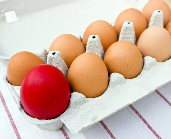 Red Easter Egg — Stock Photo, Image