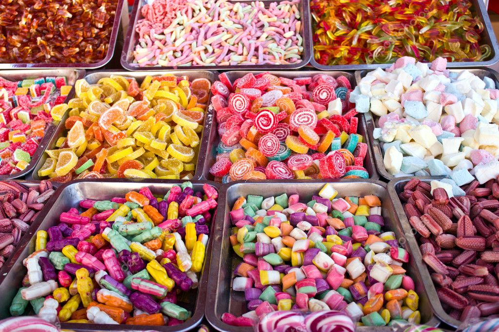 Sweets - candies — Stock Photo © lola19 #9784850