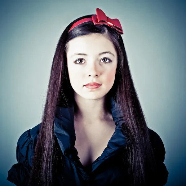 Portret van een meisje van de sensuele fantasie — Stockfoto
