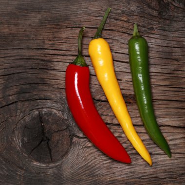 Hot chili peppers clipart