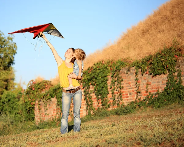 Repülés kite — Stock Fotó