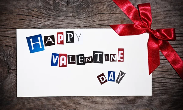 Carta di San Valentino — Foto Stock