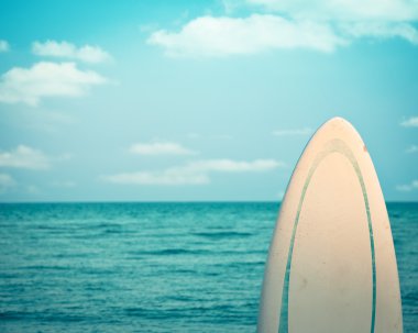 Surfboard. Dead calm clipart