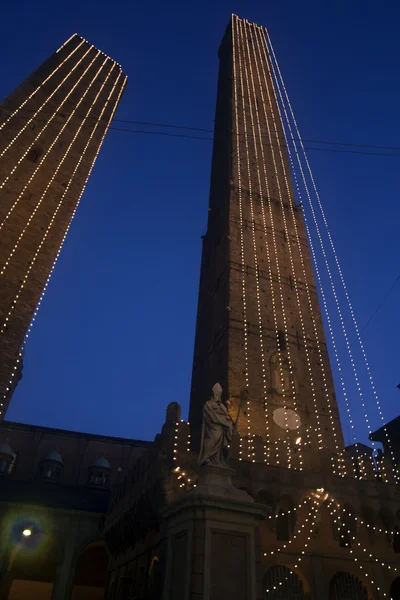 Башни Болоньи — стоковое фото