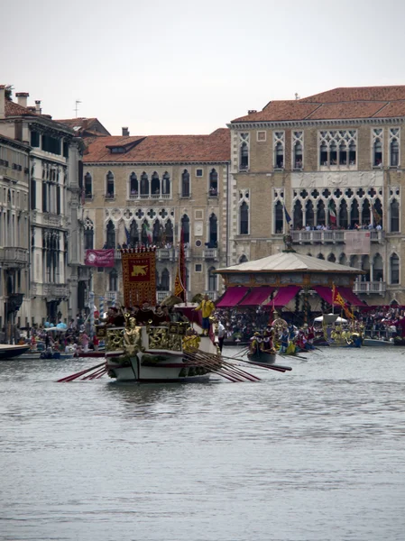 Венеції - Вересень 2011 - історичні регата Венеції 4 — стокове фото