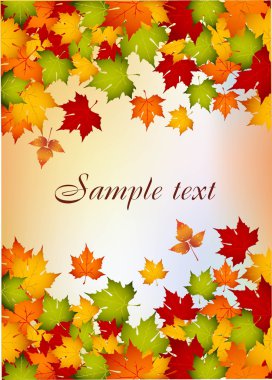 Fall background clipart