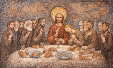Last supper clipart