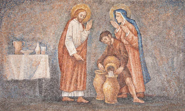 Иисус и Мария — стоковое фото