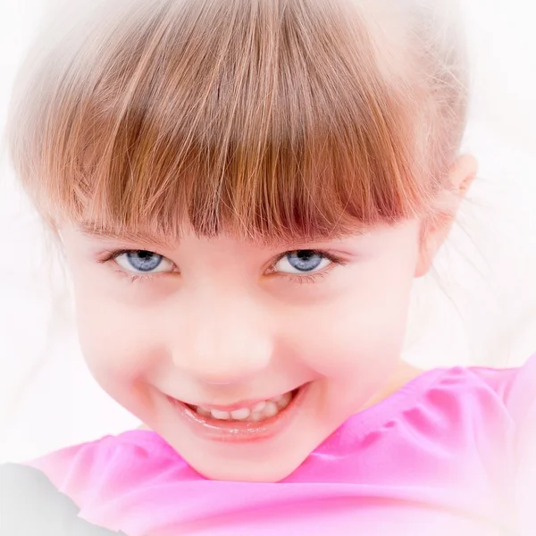 Bambina occhi blu — Stock Photo, Image