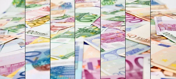 Hintergrund der abstrakten Euro-Währung — Stockfoto