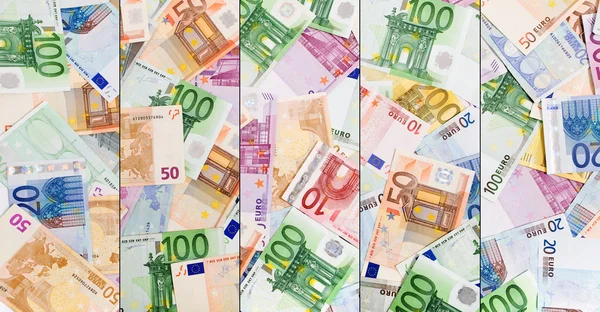抽象的欧元货币背景 — 图库照片