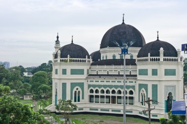 Great Mosque in Medan clipart