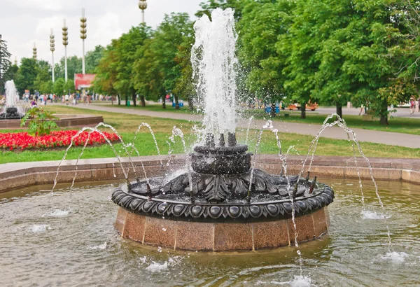 Gamla fontän i vvc (vdnh), Moskva — Stockfoto