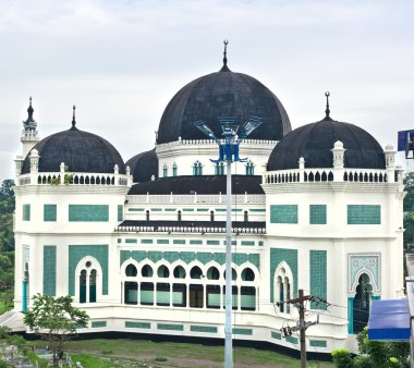 Great Mosque in Medan clipart