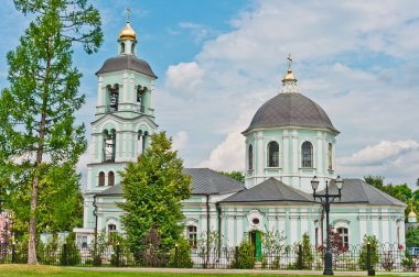 Church in Tsaritsino Park, Moscow clipart