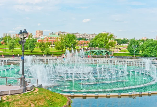 Visa tsaritsino Park, Moskva — Stockfoto