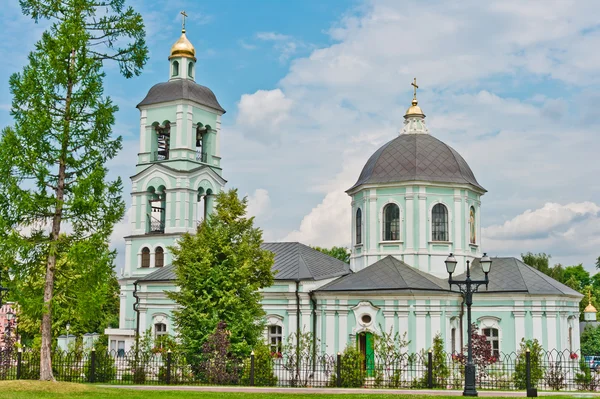 Kościół w park Carycyno, Moskwa — Zdjęcie stockowe