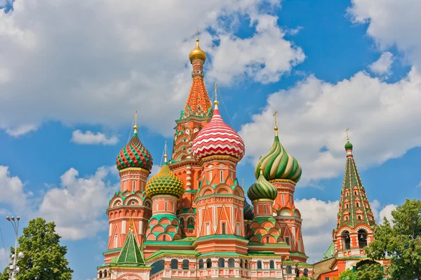 Saint Basil Cathedral in Moscow — Stock Photo, Image