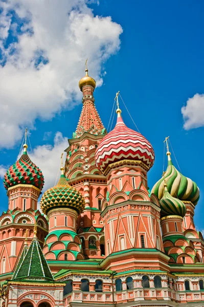 Catedral de albahaca santa en Moscú —  Fotos de Stock