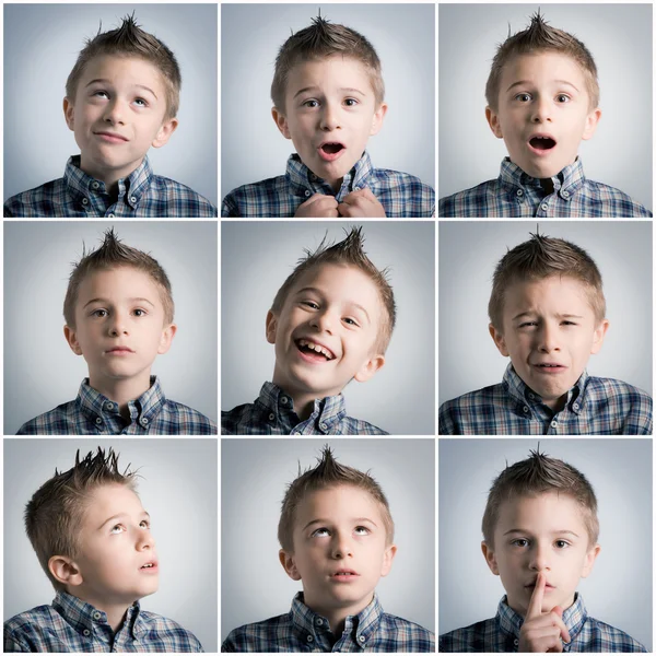 Çocuk ifadeler — Stok fotoğraf