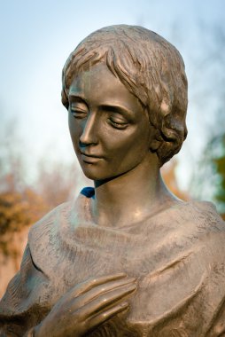 Bronze statue clipart
