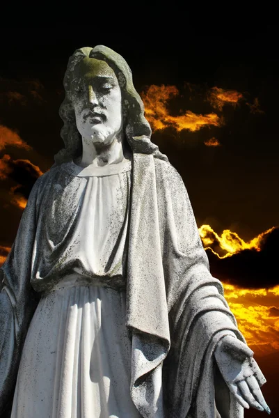 Jezus Christus grafsteen — Stockfoto