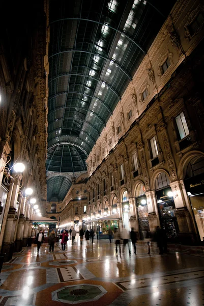 Vittorio Emanuele Gallery - Milan — Stock Photo, Image