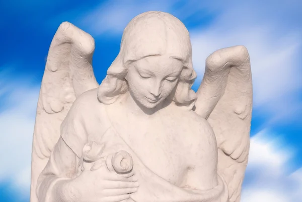 Kobieta anioł — Zdjęcie stockowe